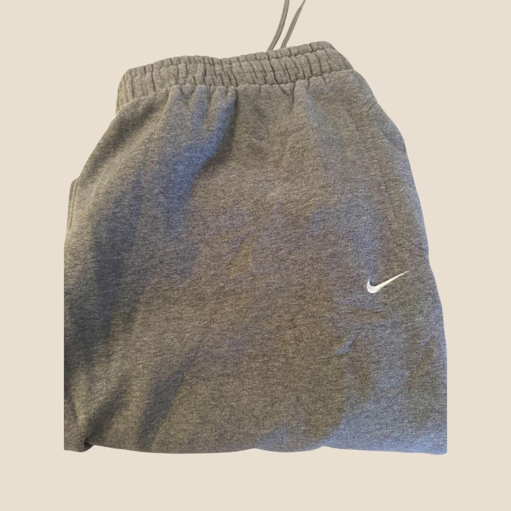 Nike Sweatpants Mens XXL Grey Athletic Dept Fleece Joggers Drawstring Logo